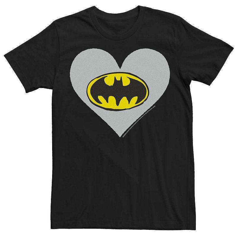 Mens Batman Heart Fill Love Logo Tee Product Image