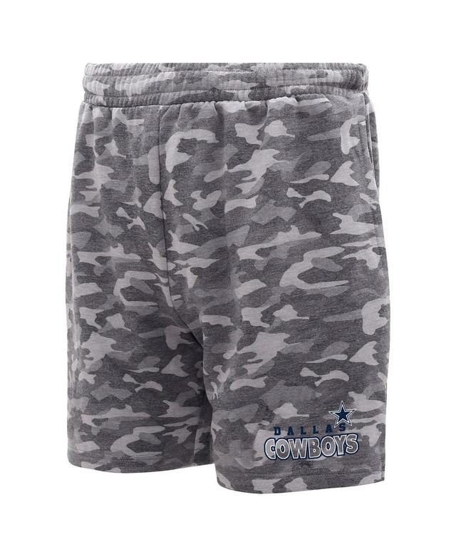 Mens Concepts Sport Gray Dallas Cowboys Biscayne Shorts Product Image