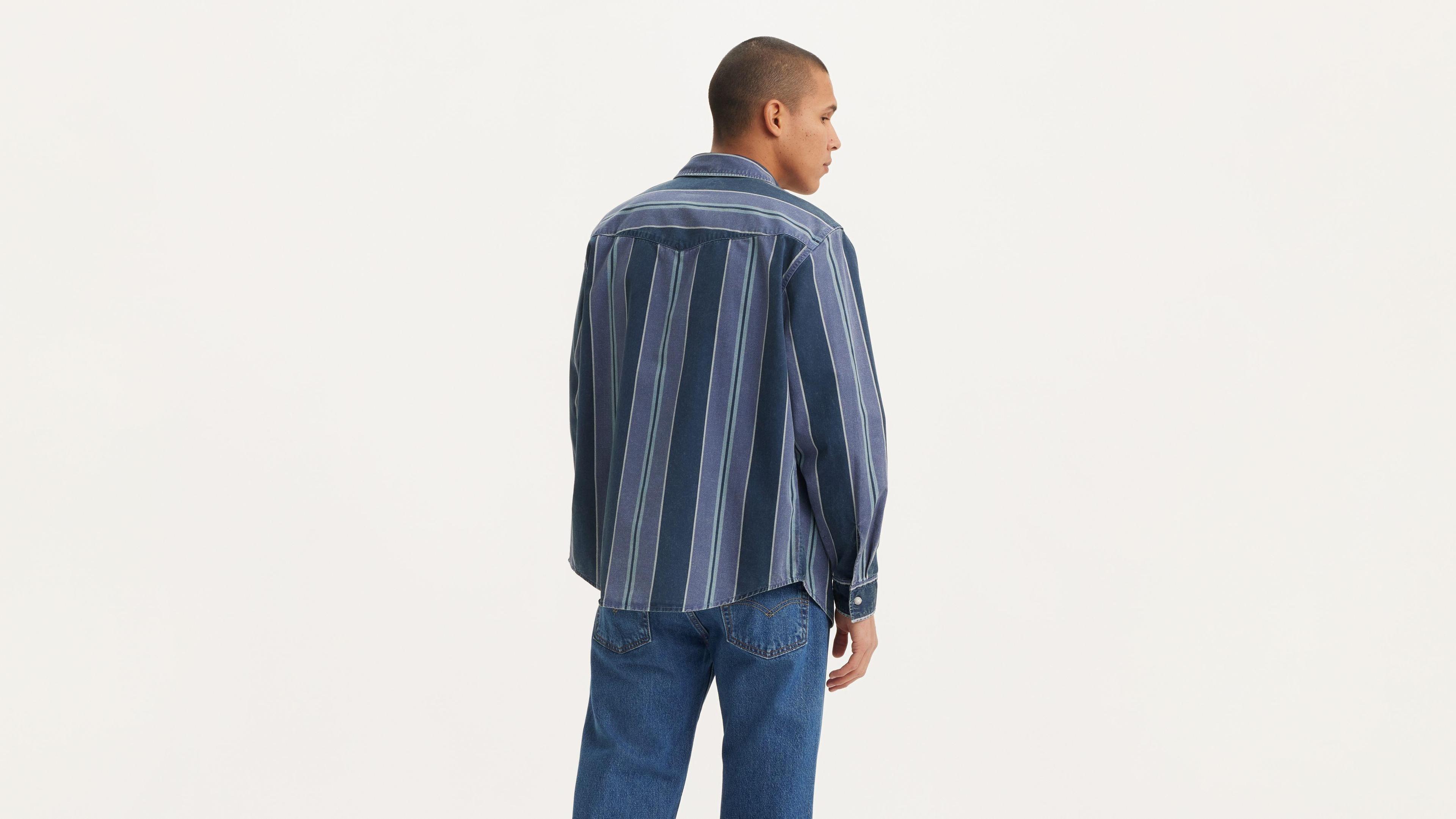 Levi's Fit Western Shirt Chambray - Men's Product Image