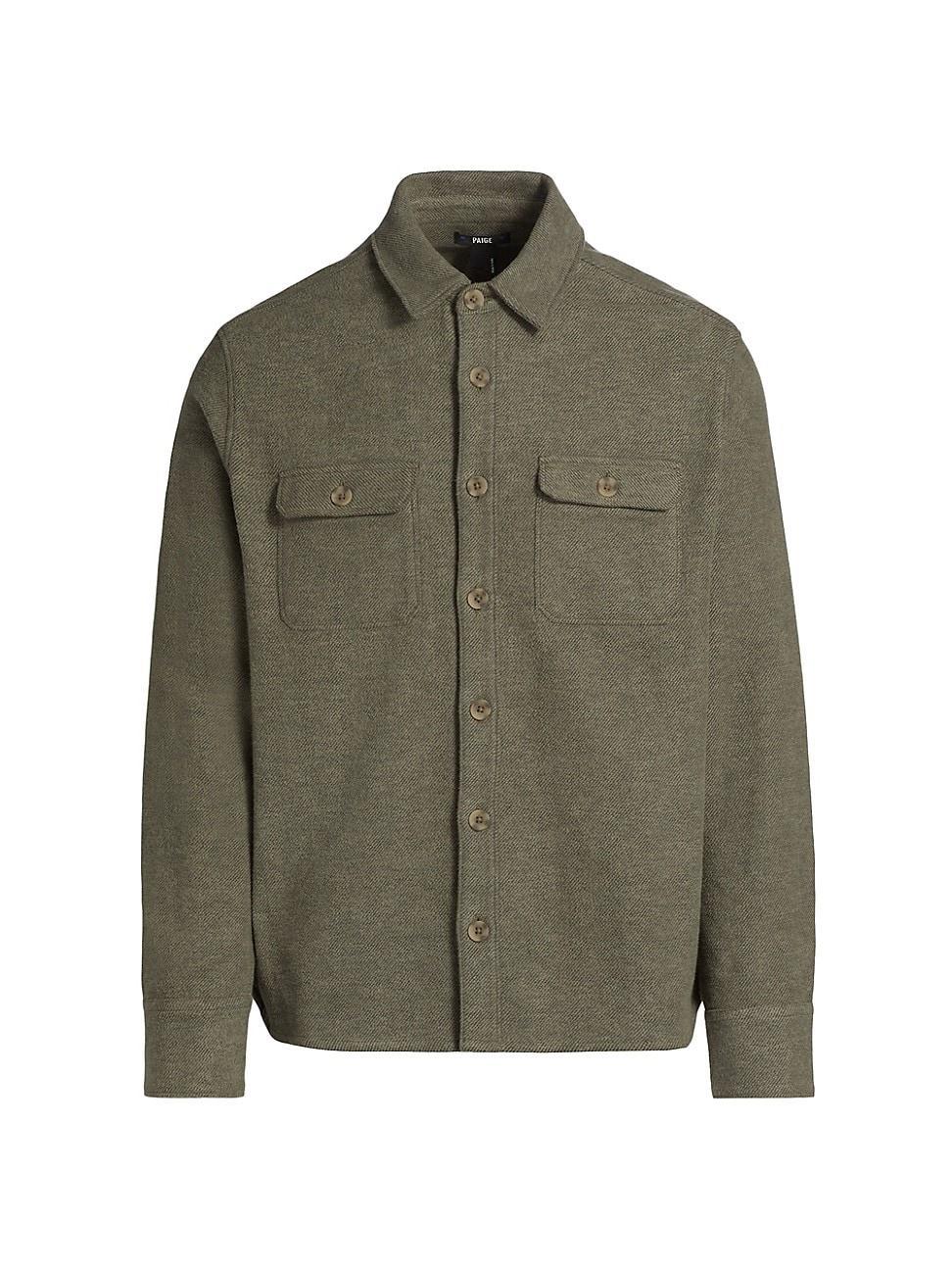 Mens Wilbur Twill Overshirt Product Image