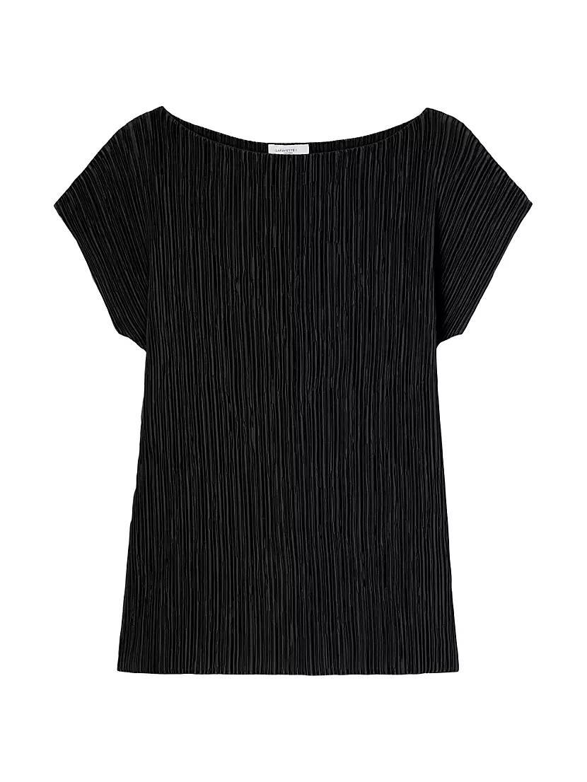 Pleated Dolman Blouse Product Image