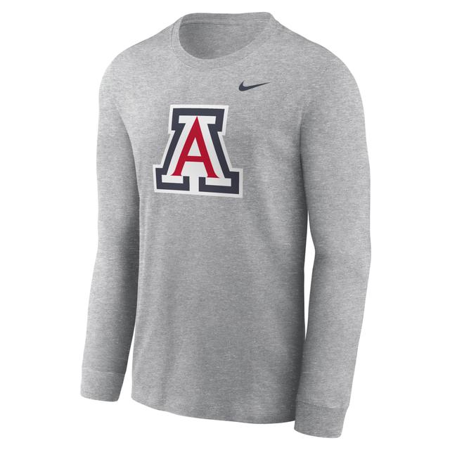 Arizona Wildcats Primary Logo Nike Mens College Long-Sleeve T-Shirt Product Image