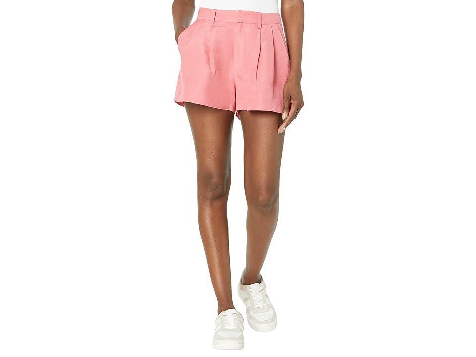 PAIGE Andie Linen Blend Shorts Product Image