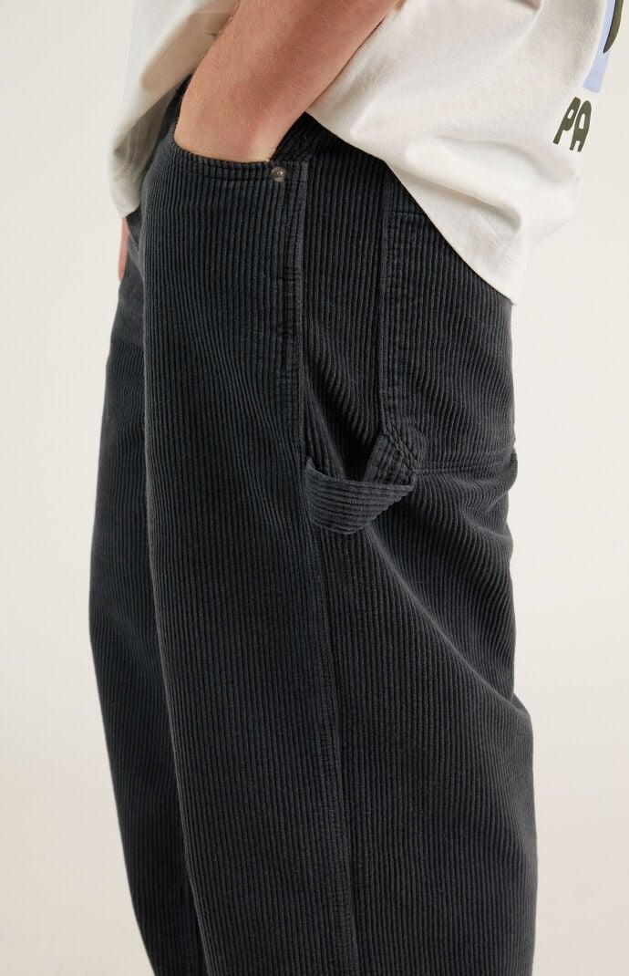 Men's Corduroy Baggy Carpenter Pants - Product Image