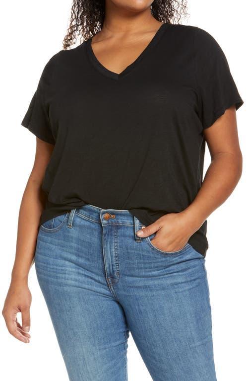 Madewell Whisper Cotton V-Neck T-Shirt Product Image