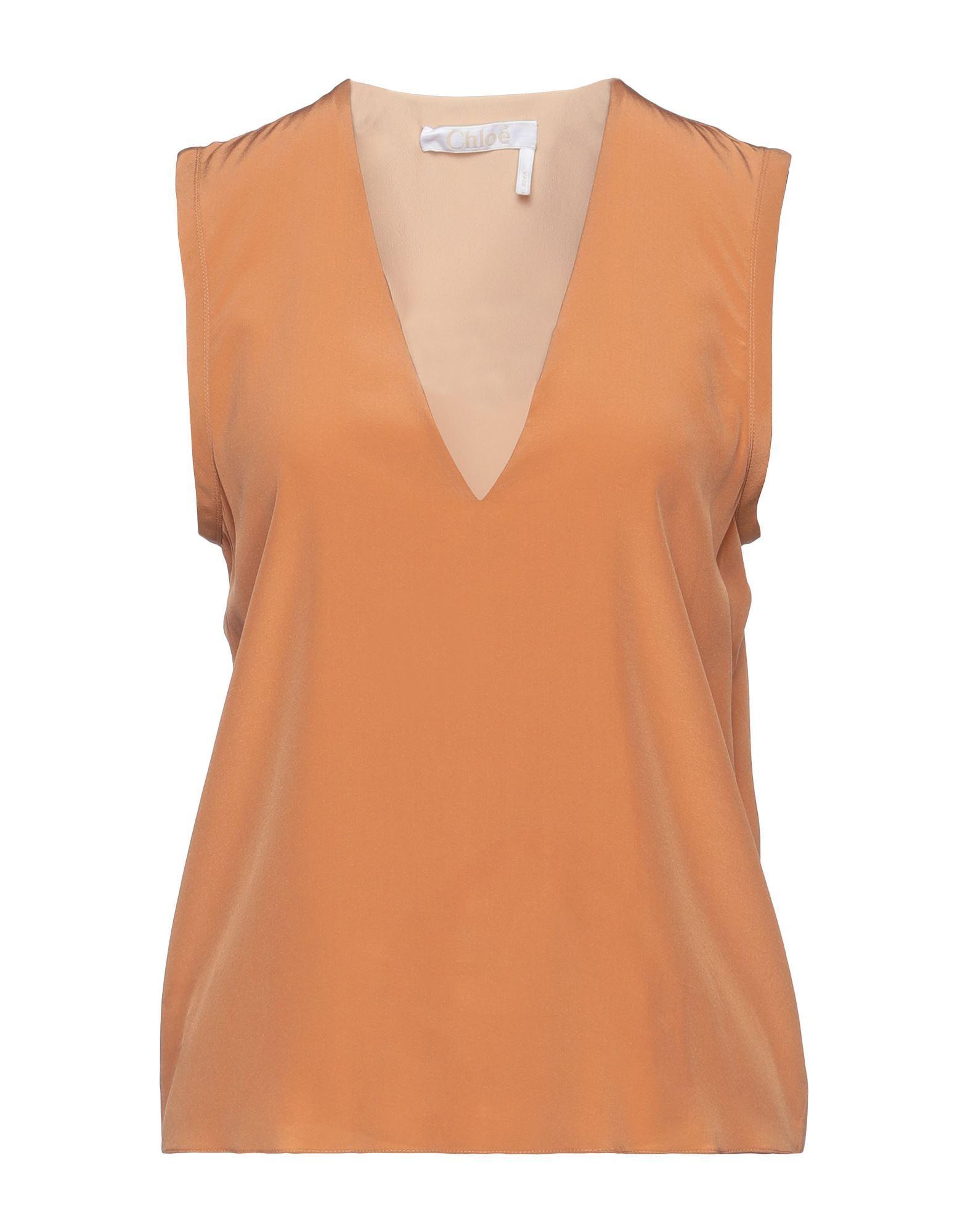 CHLOÉ Tops In Camel Product Image