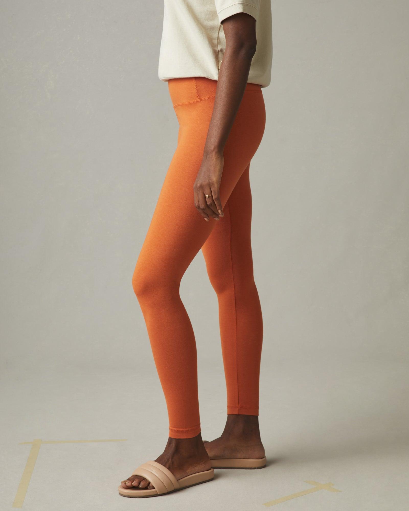 Cotton Stretch Legging - Henna Female Product Image