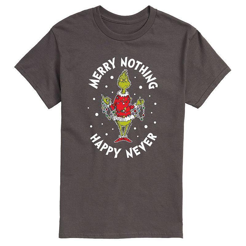 Big & Tall Merry Nothing Happy Never Tee, Mens Product Image