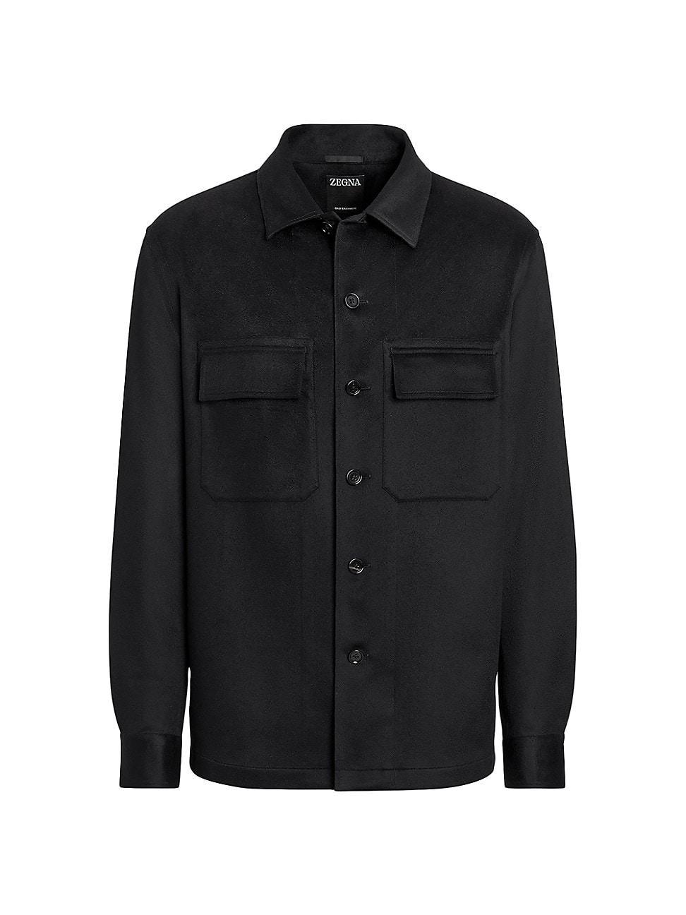 Mens Oasi Cashmere Alba Overshirt Product Image