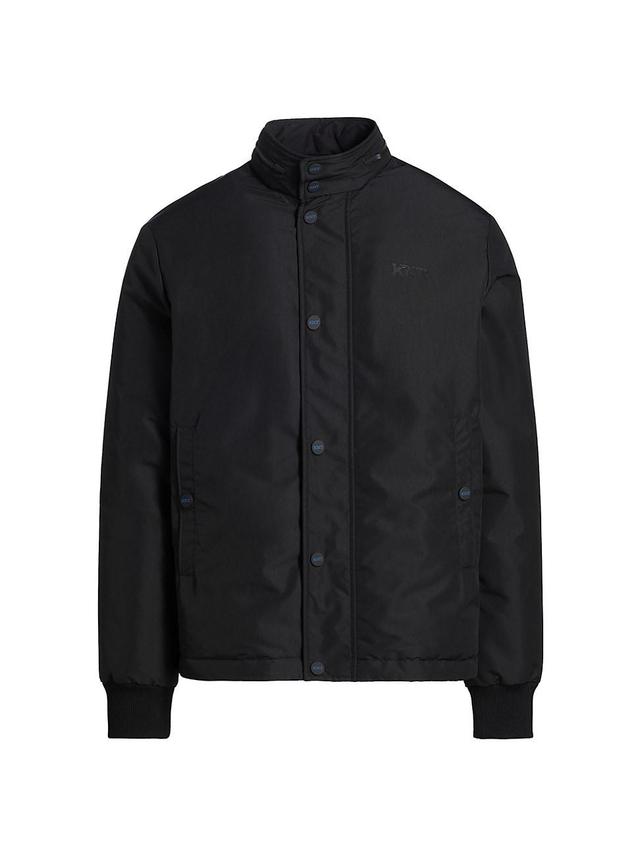 Mens Stand Collar Jacket Product Image