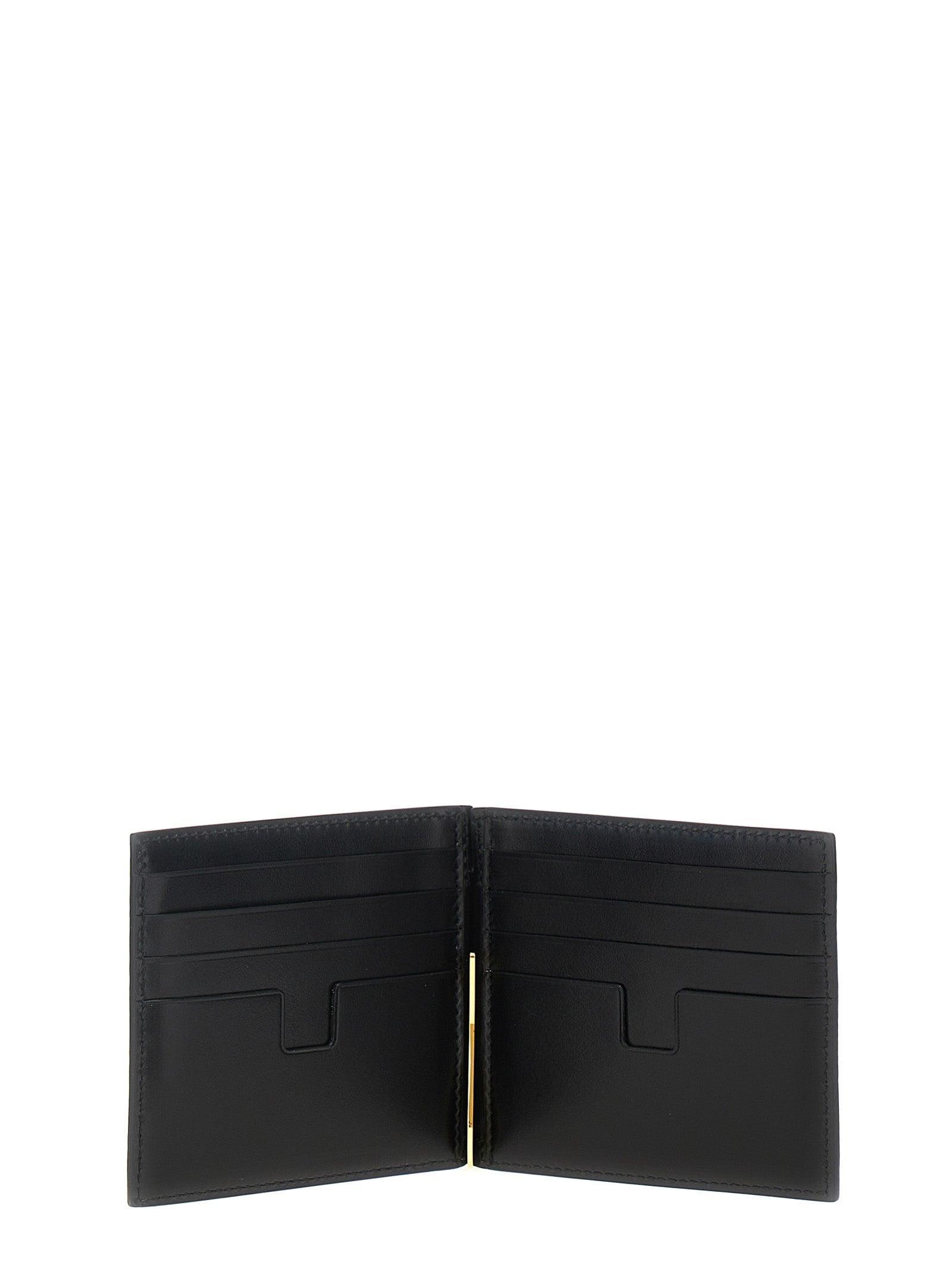 Money Clip Wallets, Card Holders Black Product Image