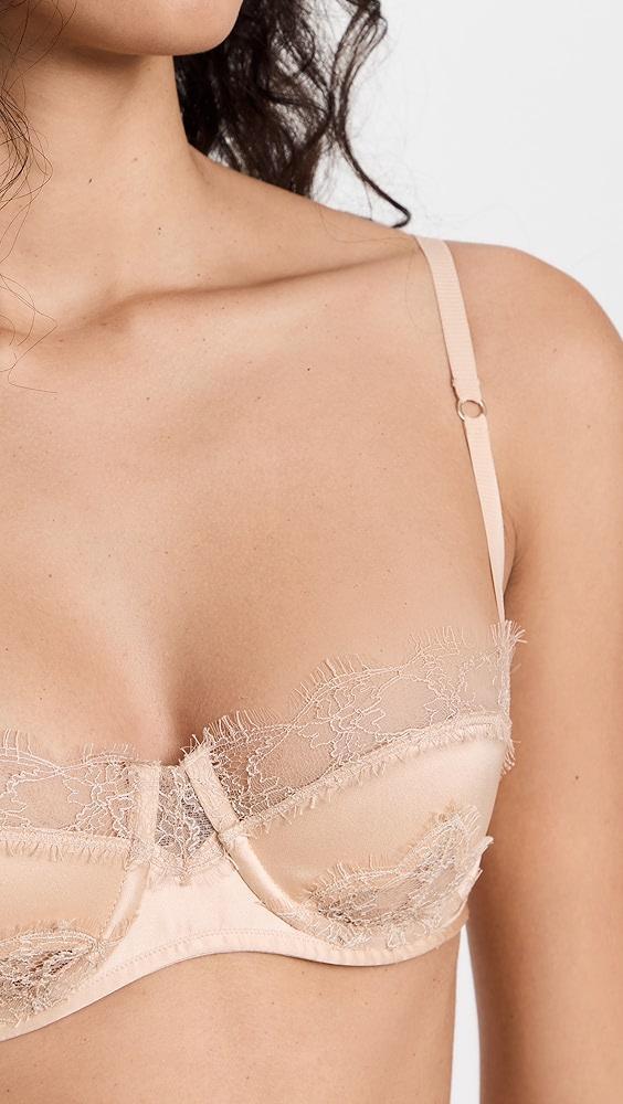 Kiki De Montparnasse Lace Inset Balconette Bra | Shopbop Product Image