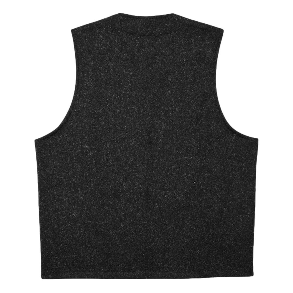 Mackinaw Wool Vest Charcoal Product Image