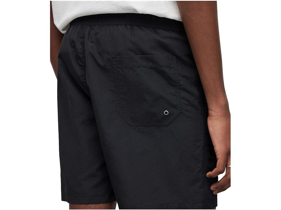 AllSaints Underground Swimshorts (Jet ) Men's Swimwear Product Image