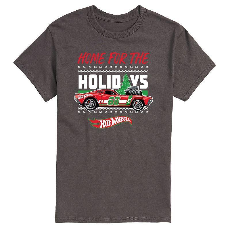 Mens Hot Wheels Home For Holidays Tee Product Image