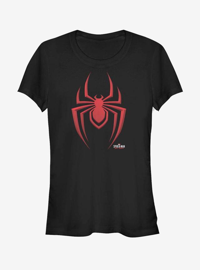 Marvel Spider-Man Icon Logo Miles Morales Girls T-Shirt Product Image