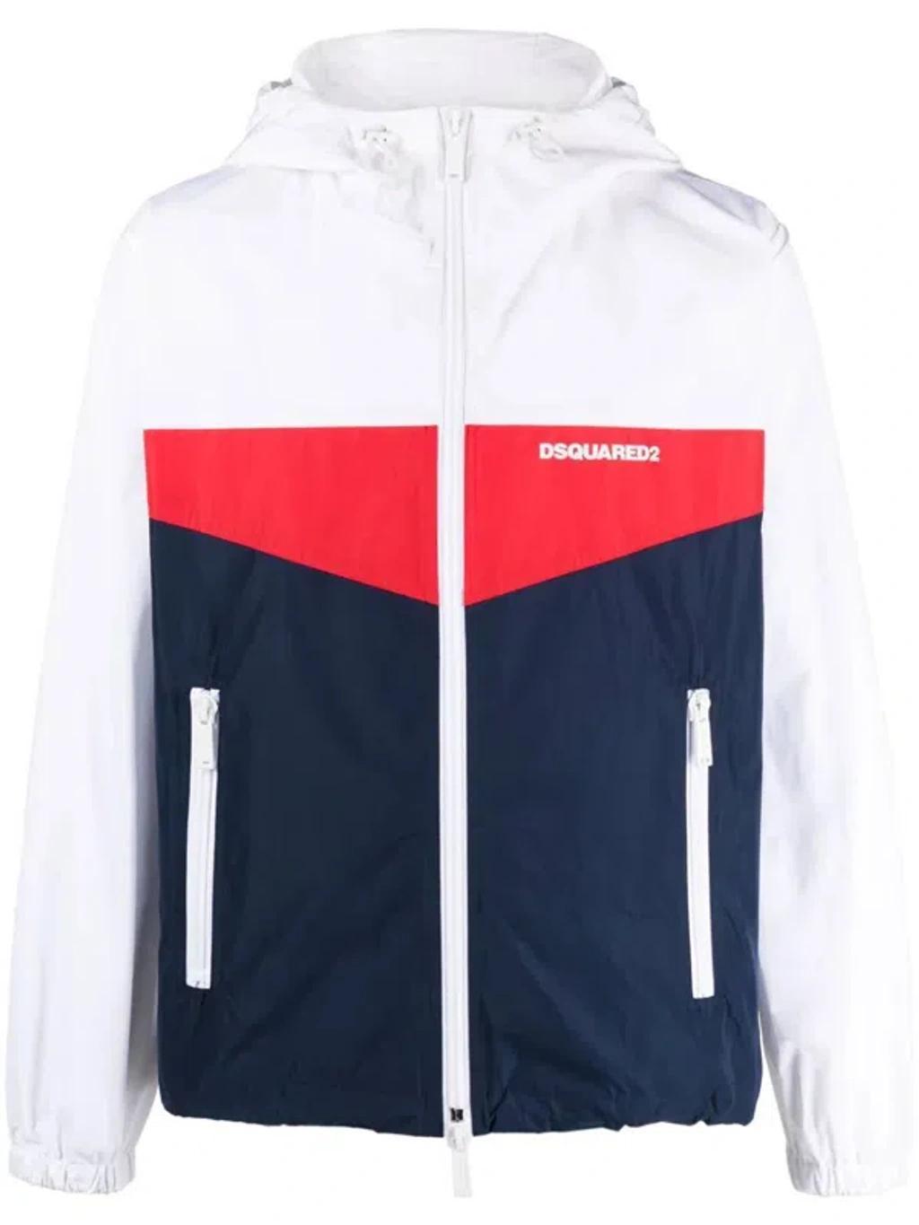 DSQUARED2 S74 Am1458 Man Blue Jacket Product Image