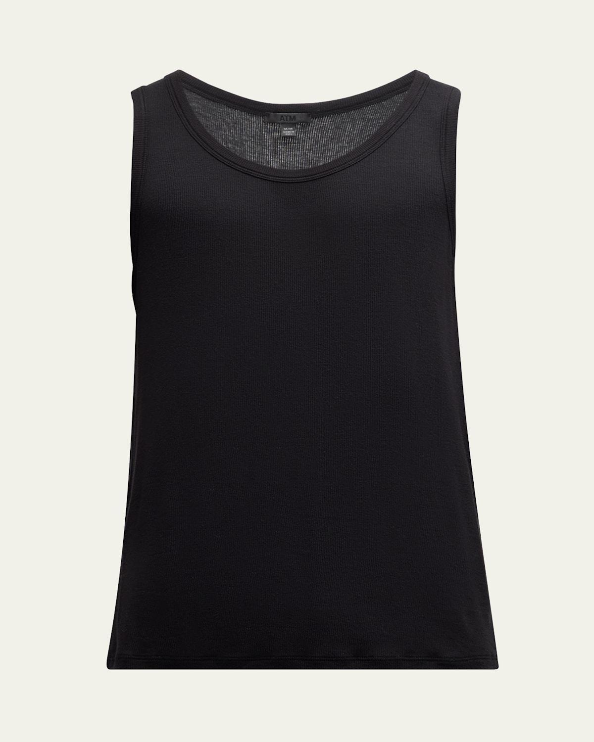 Mens Modal Rib Tank Top Product Image