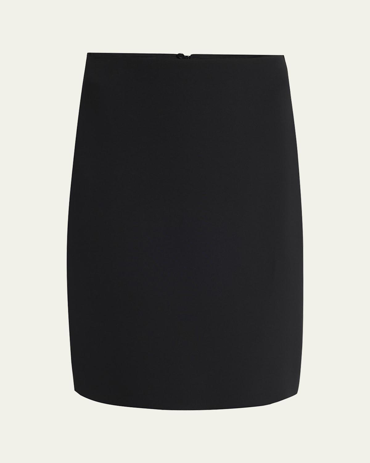 Womens Silk Pencil Skirt Product Image