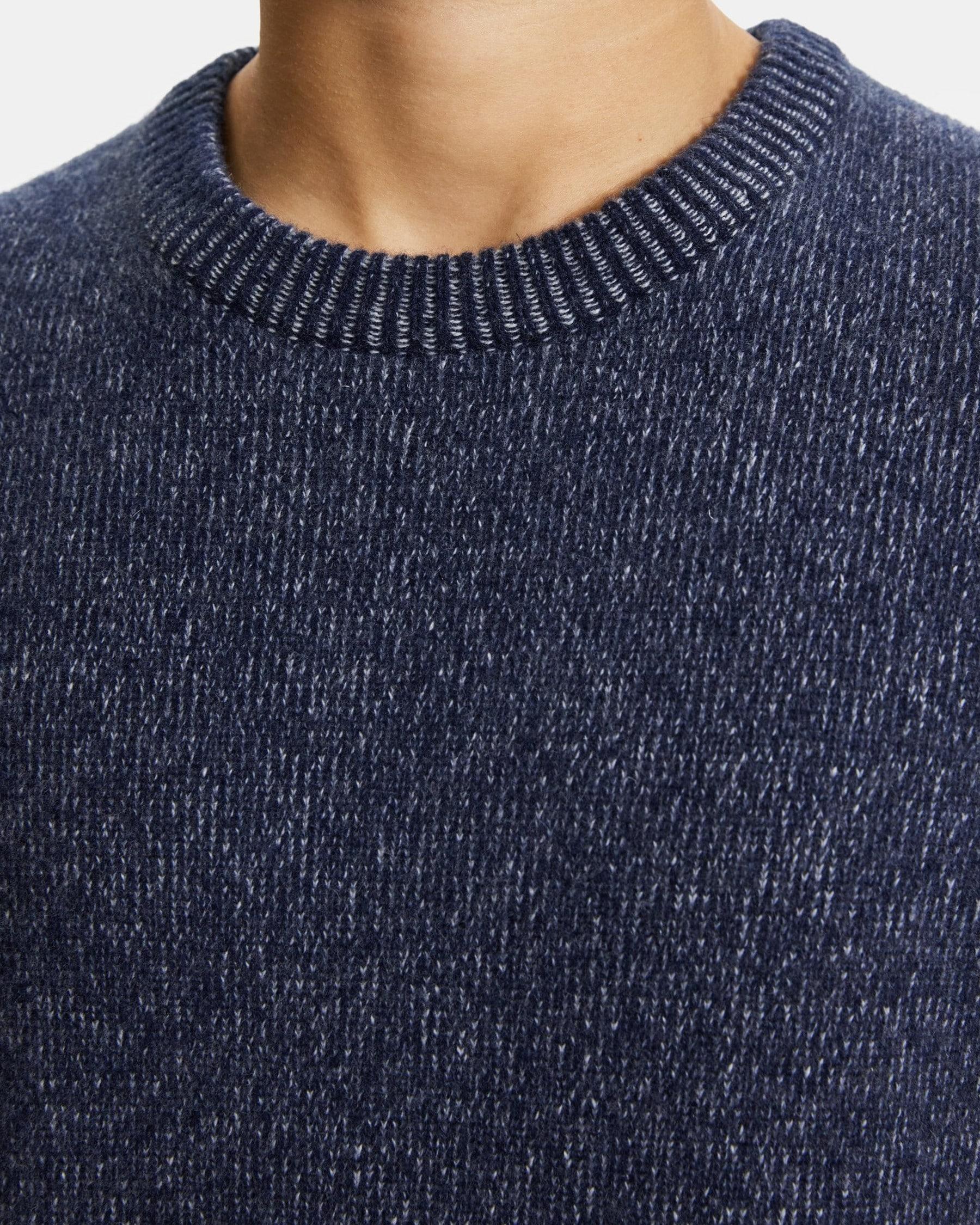 Crewneck Sweater in Wool-Cashmere Product Image