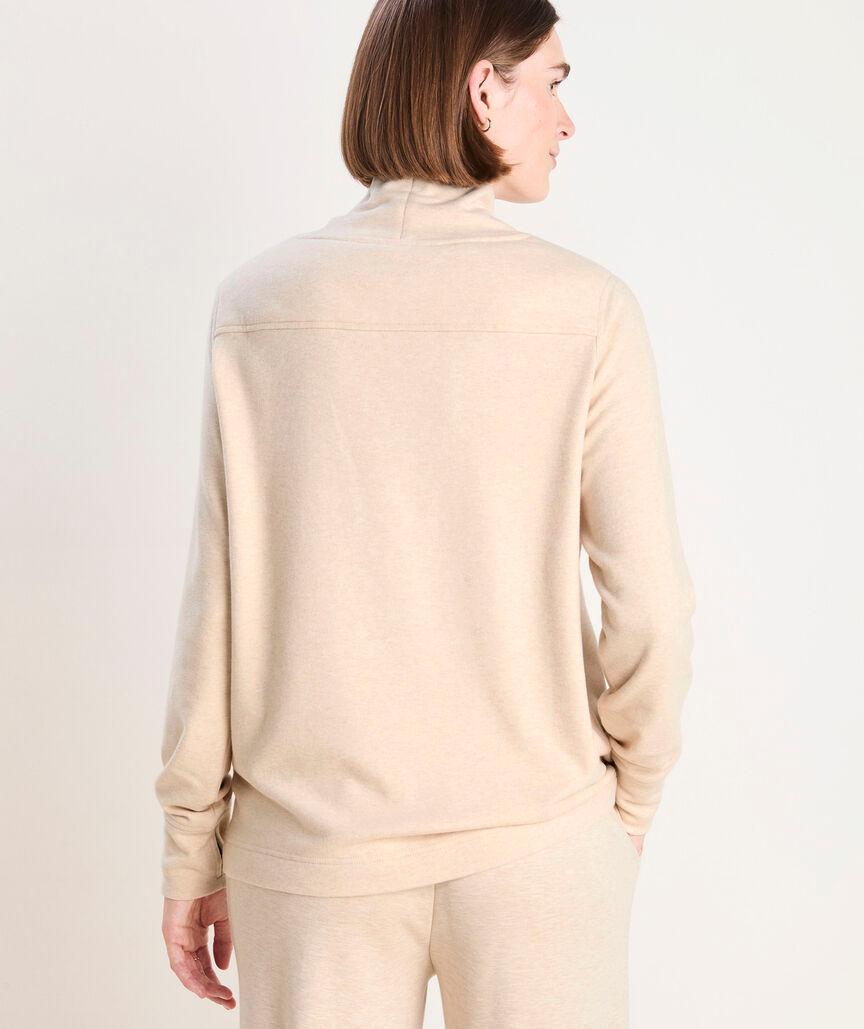 Double Brushed Dreamcloth® Funnel Neck Pullover Product Image