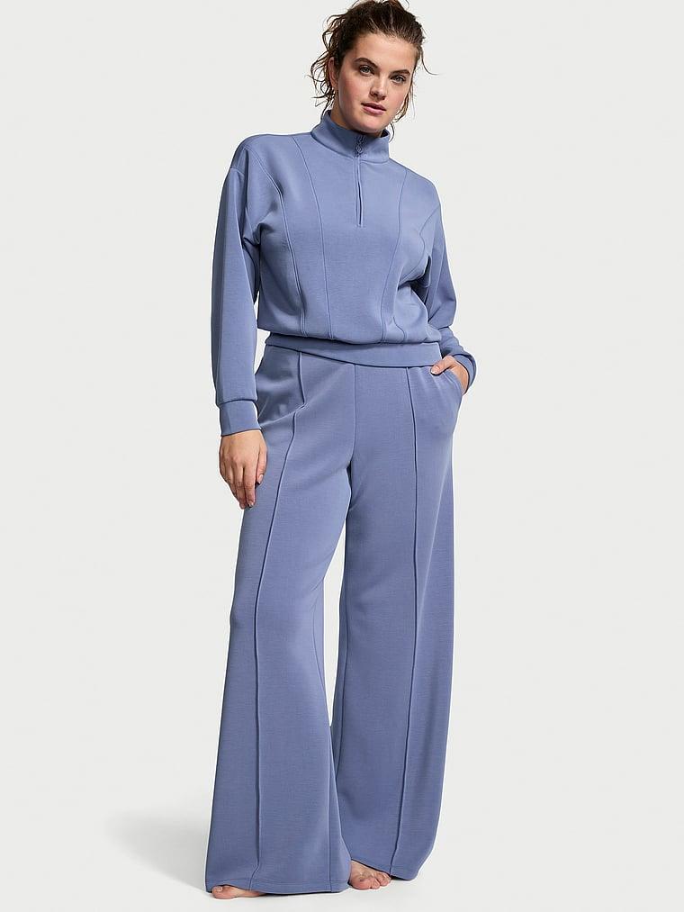 Featherweight Knit Wide-Leg Pants Product Image