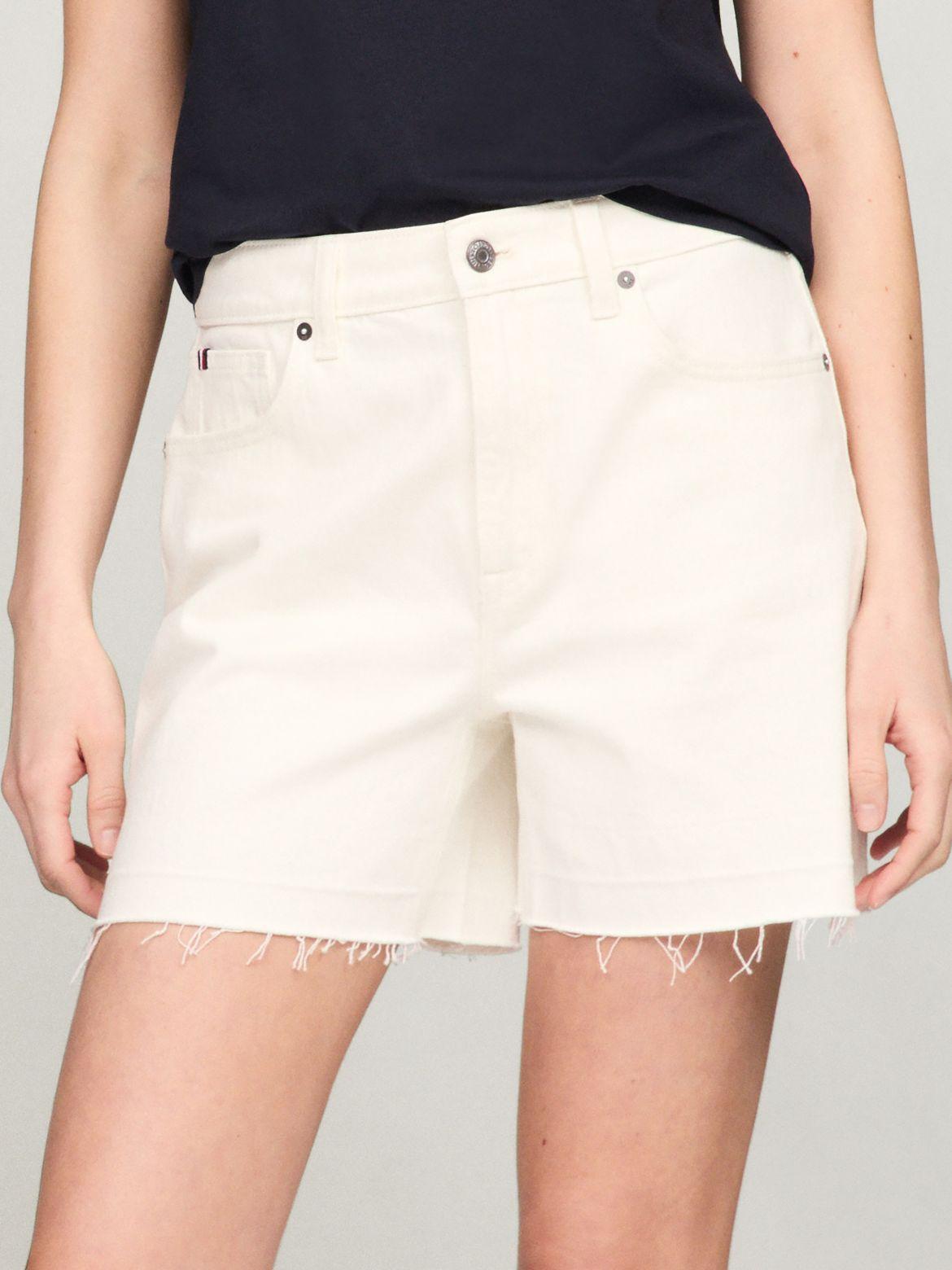 Tommy Hilfiger Women's Straight Fit High-Waist 5" Denim Short Product Image