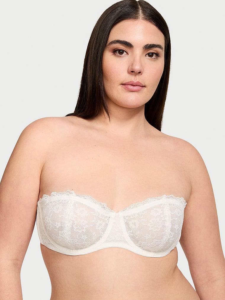 Sexy Tee Unlined Lace Strapless Bra Product Image