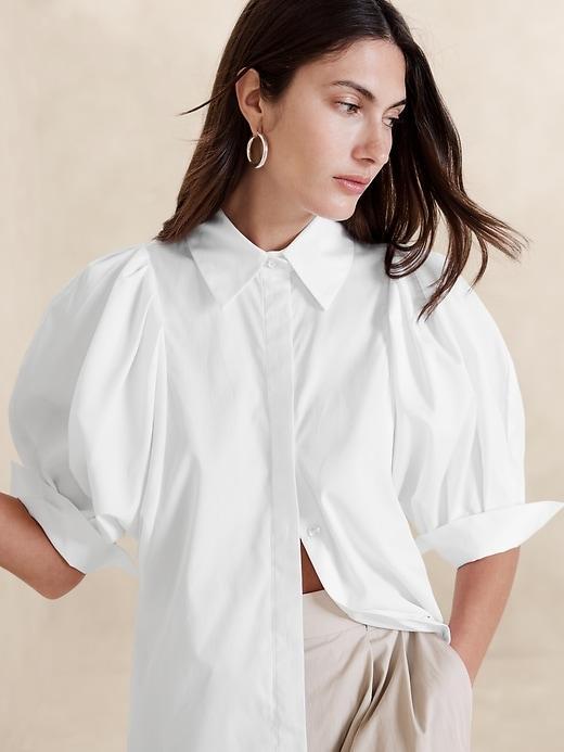 Livia Poplin Shirt Product Image