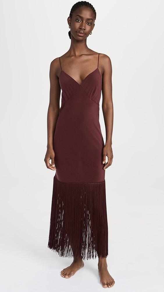 Olivia von Halle Zoya Slip Dress | Shopbop Product Image