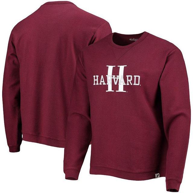 Mens League Collegiate Wear Crimson Harvard Crimson Timber Pullover Sweatshirt Product Image