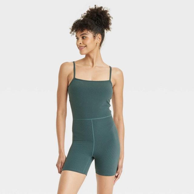 Womens Everyday Soft Short Active Bodysuit - All In Motion Dark Product Image