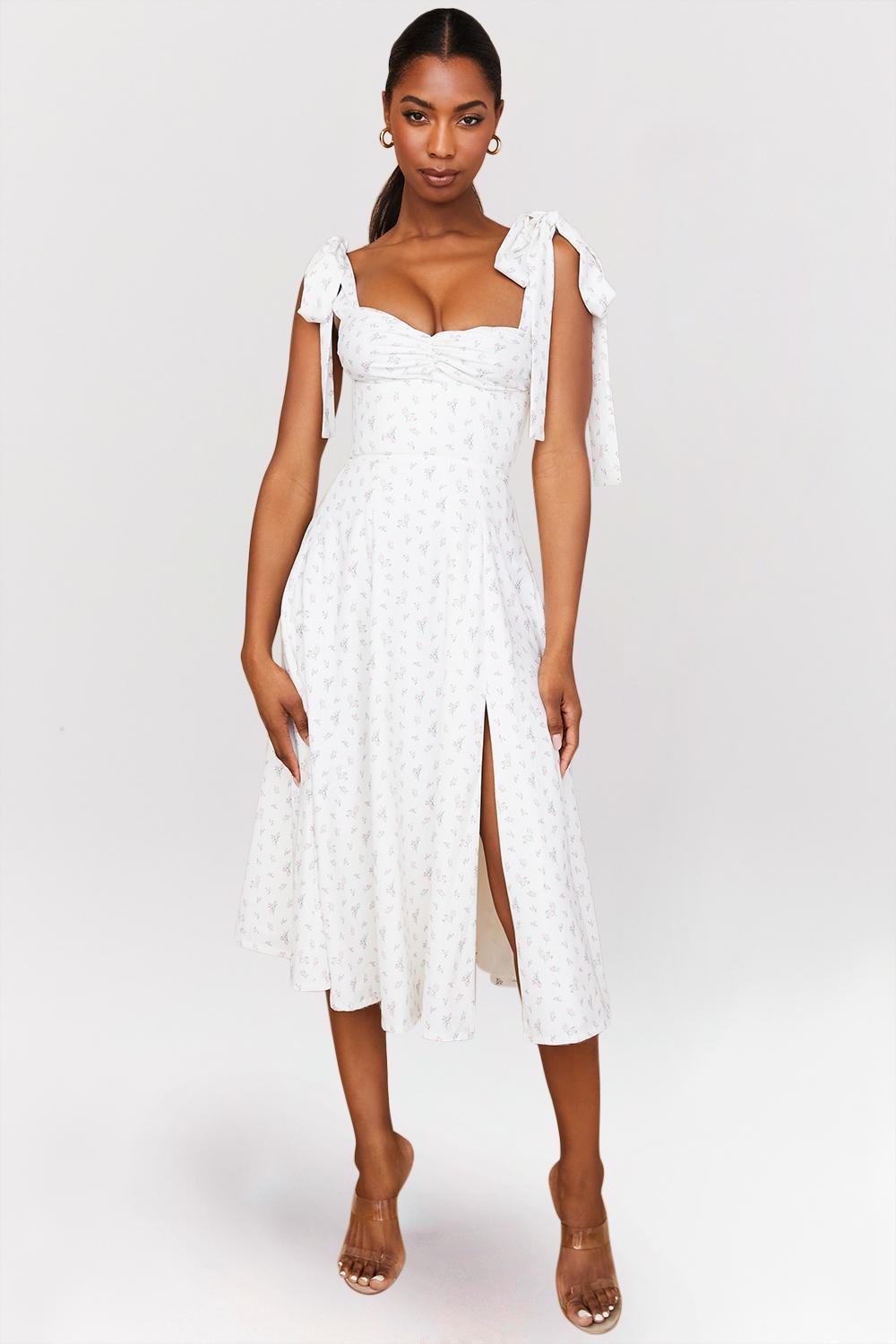 Alicia White Floral Midi Sundress Product Image