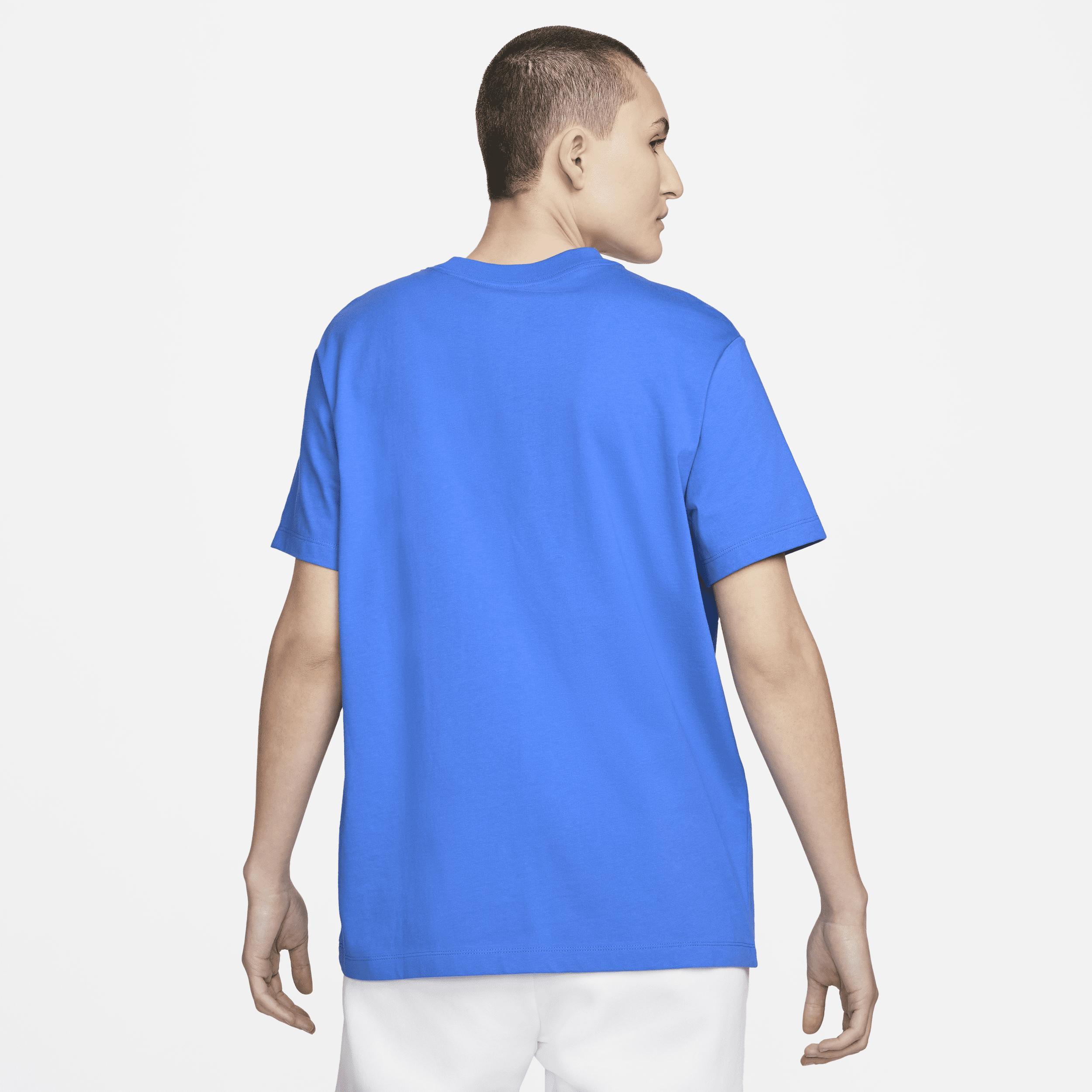 Womens Nike Blue Barcelona Swoosh T-Shirt Product Image