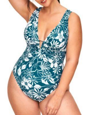 Adore Me Plus Size Andria Swimwear One-Piece Product Image