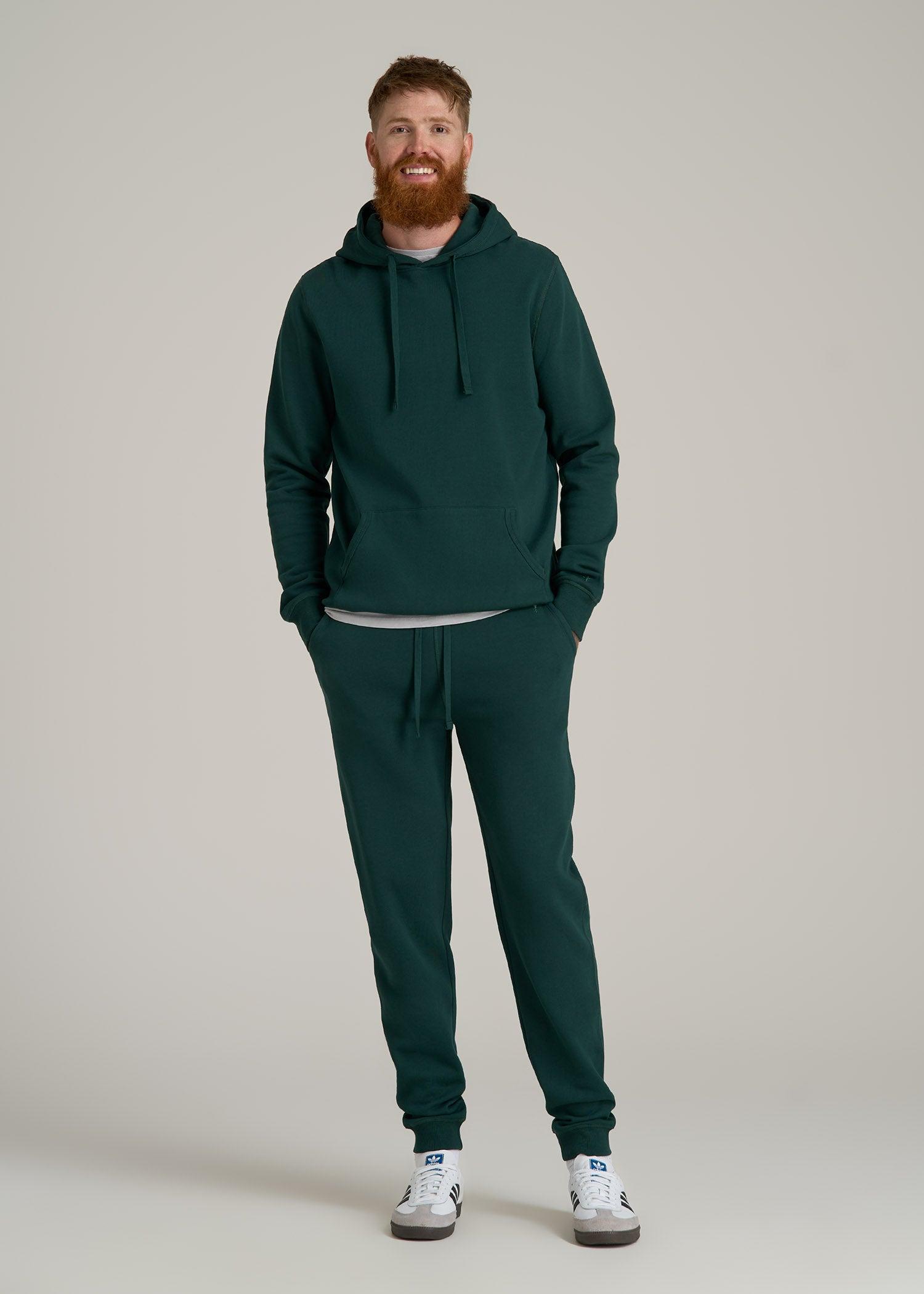 Wearever 2.0 Fleece Joggers for Tall Men in Rain Forest Male Product Image