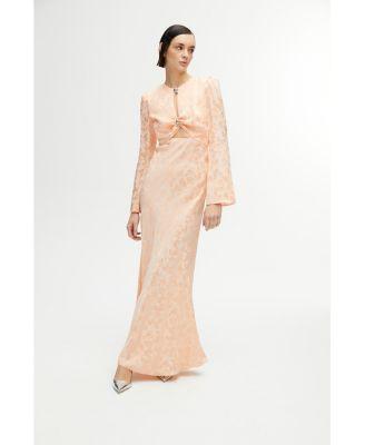 Nocturne Womens Cut-Out Long Dress Product Image