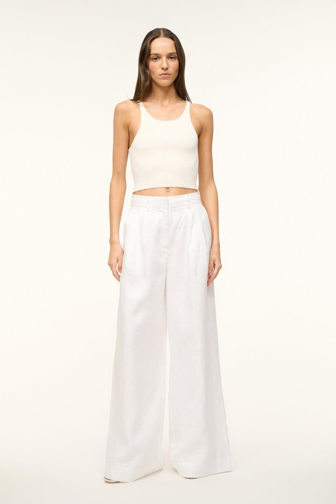 SASHA PANT | WHITE Product Image