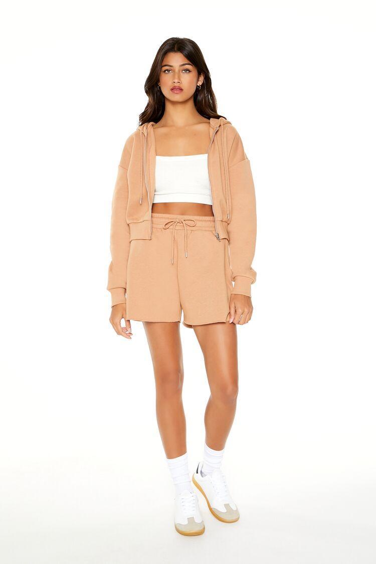 Fleece Drawstring Sweatshorts | Forever 21 Product Image