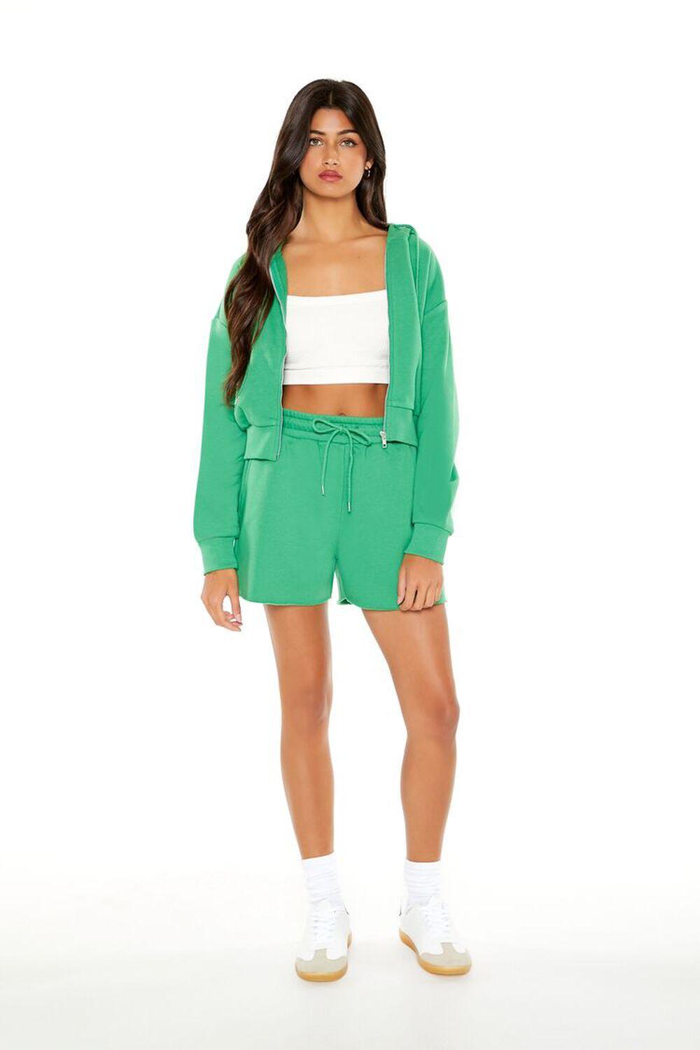 Fleece Drawstring Sweatshorts | Forever 21 Product Image