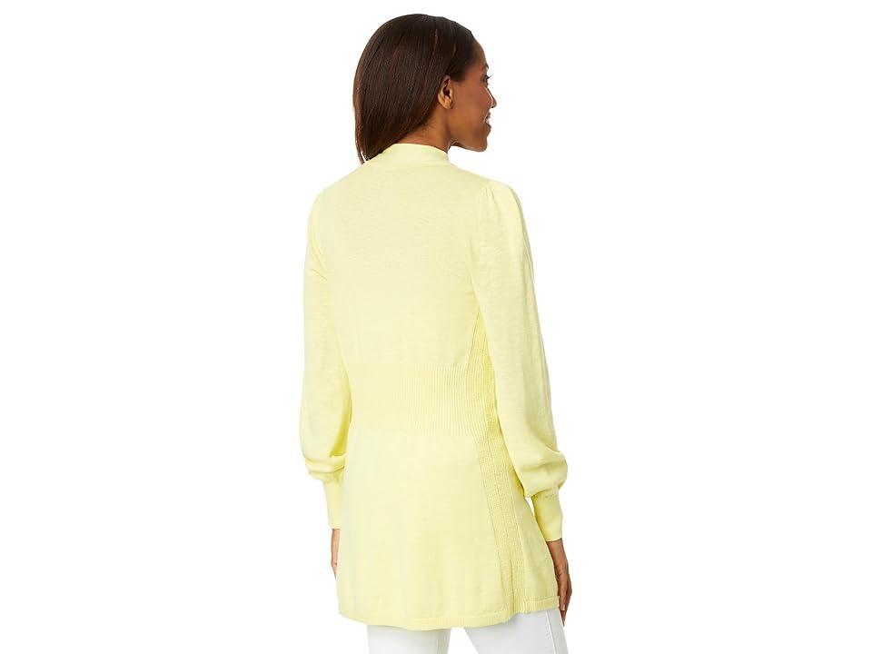 NIC+ZOE Coffee Run Cardigan (Citrus) Women's Sweater Product Image