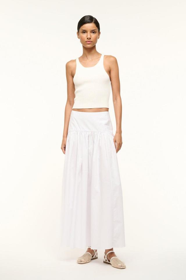 PROCIDA SKIRT | WHITE Product Image