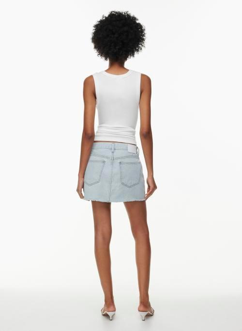 the tori mini denim skirt Product Image