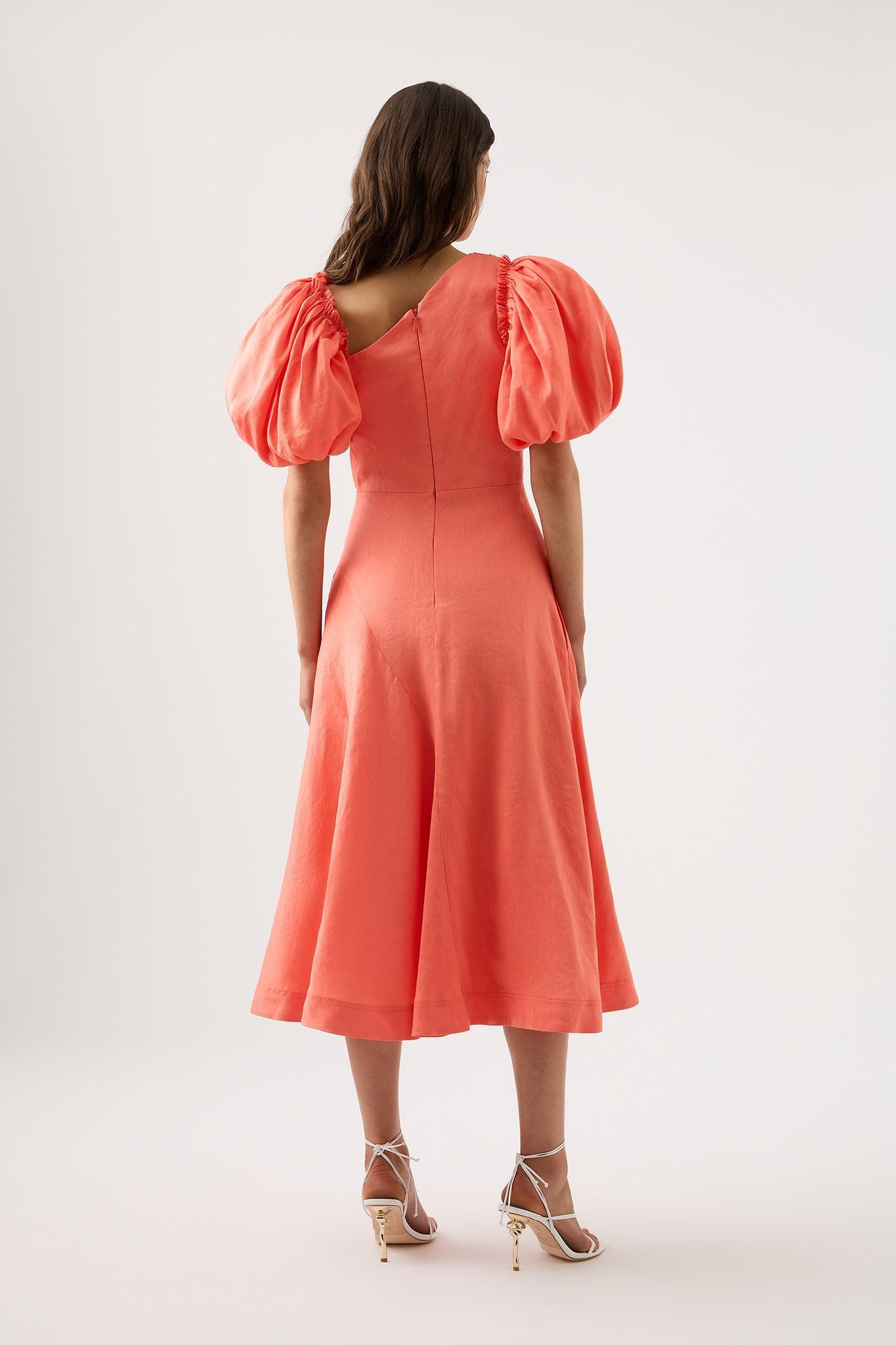 Maia Off Shoulder Midi Dress Product Image