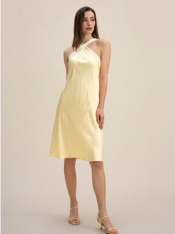 Golden Cocoon Camellia Dress Product Image