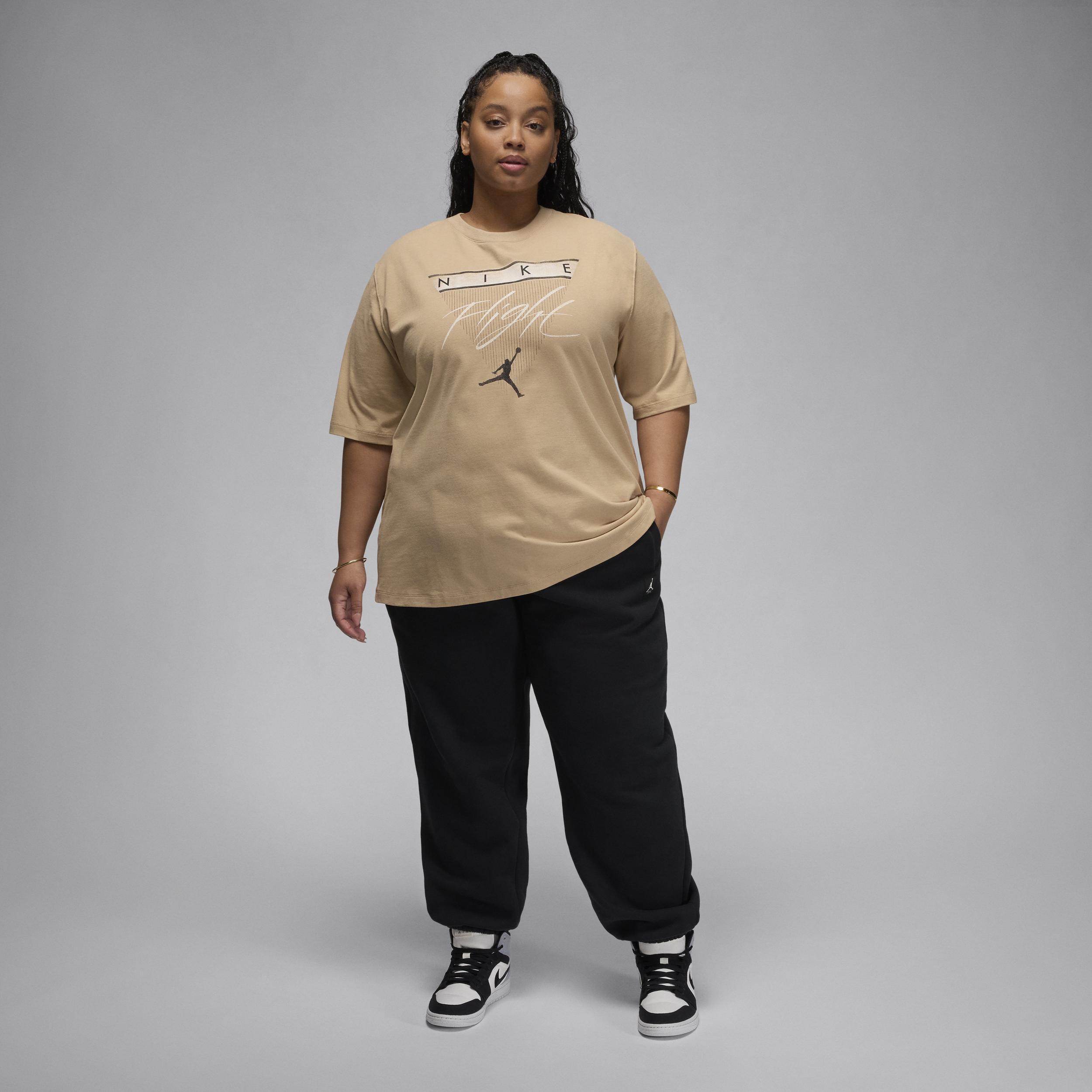 Women's Jordan Flight Heritage Graphic T-Shirt (Plus Size) Product Image