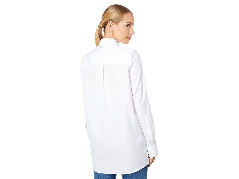 Boyarovskaya Cotton Shirt with Metal Women's Blouse Product Image