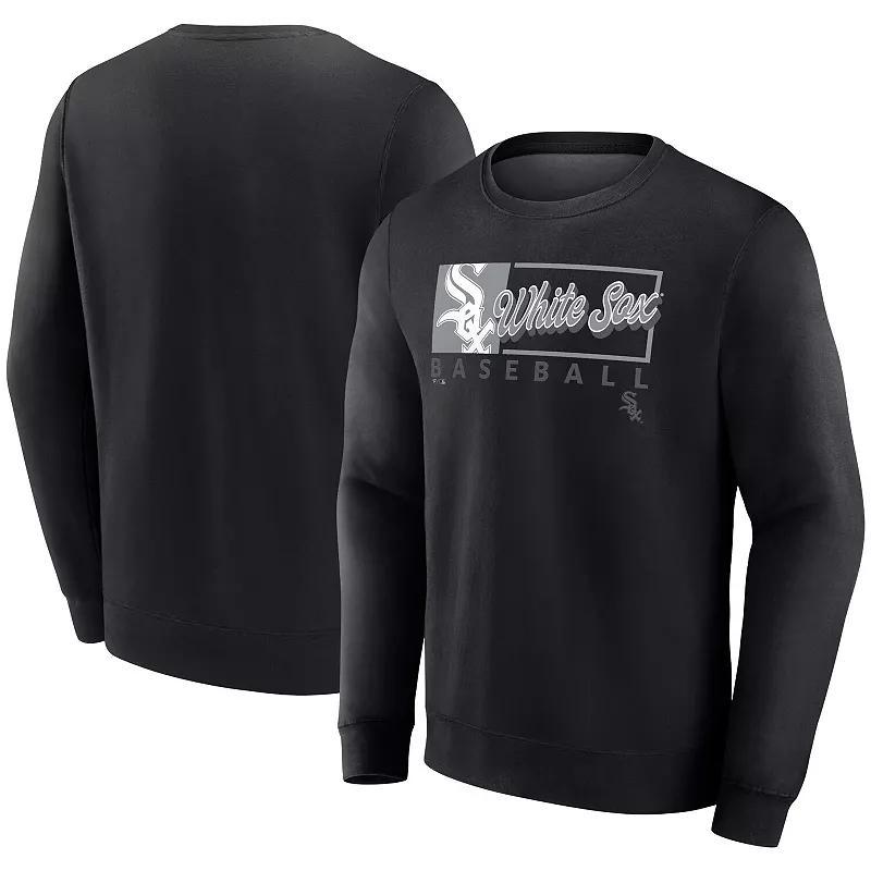 Mens Fanatics Chicago White Sox Focus Fleece Pullover Sweatshirt Product Image