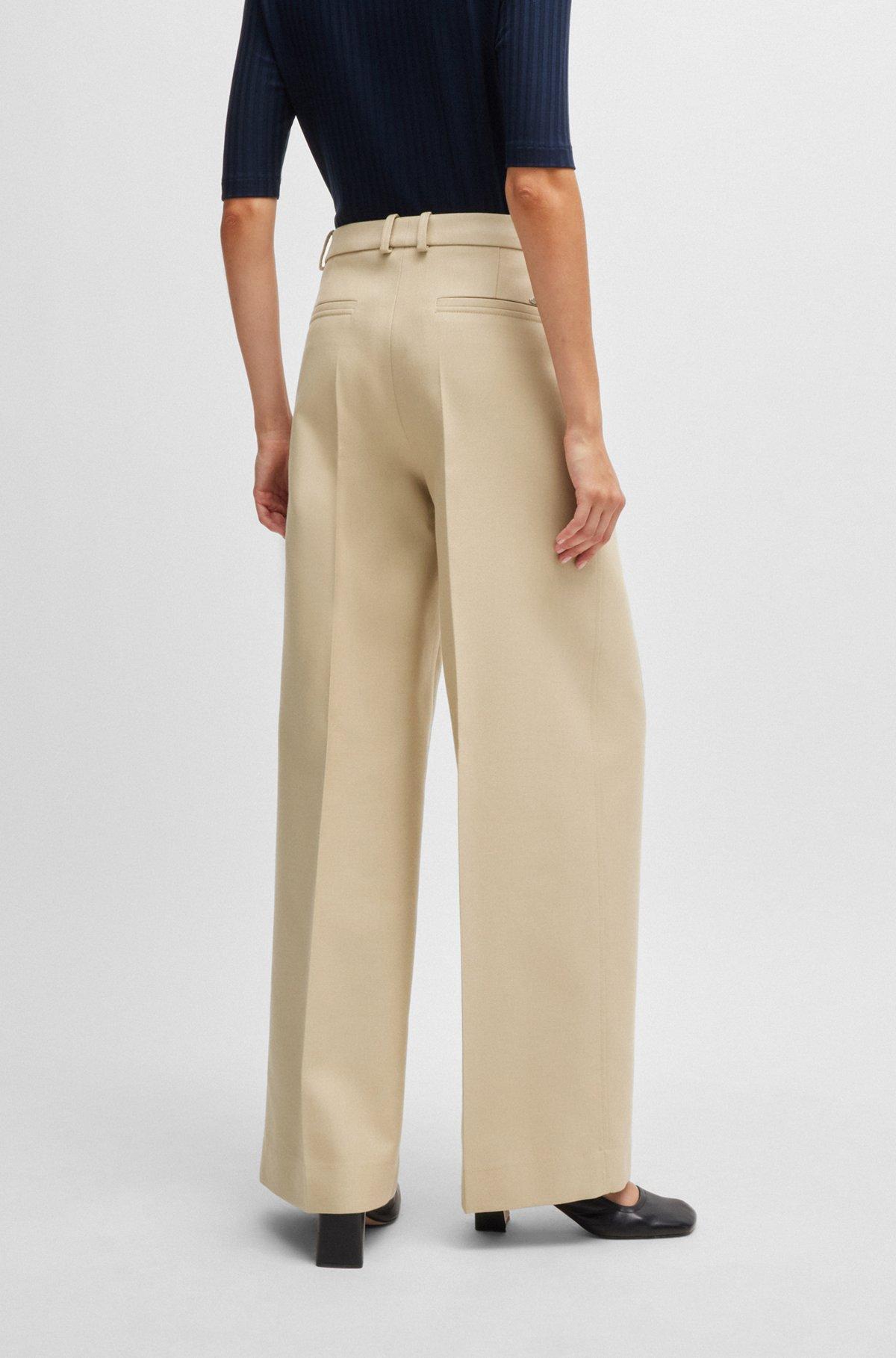 Relaxed-fit trousers in a cotton blend Product Image