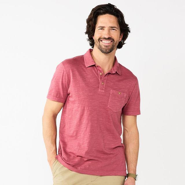 Mens Sonoma Goods For Life Everyday Polo Pink Day Product Image